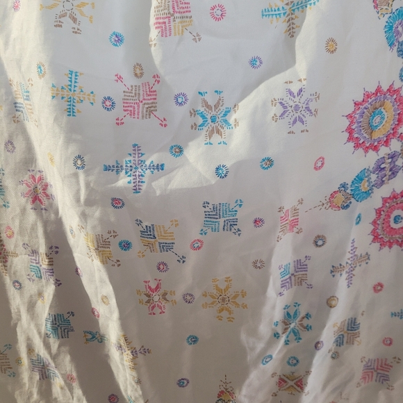 EUC Peruvian Connection Women's Size 12 White Skirt. - Picture 9 of 10